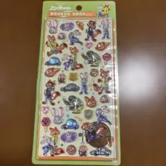 即日発送　正規品　ボンボンドロップシール ディズニー ズートピア プチドロ