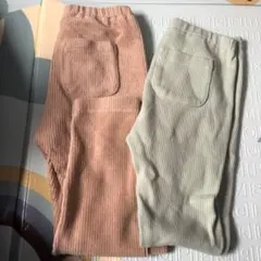 UNIQLO ベージュ、ミントグリーン 2点セット