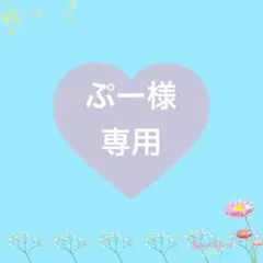 ぷー様　専用