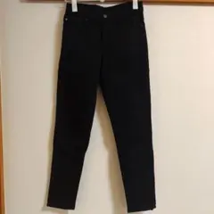 K.T KIYOKO TAKASE ブラック スキニーデニム パンツ　11号
