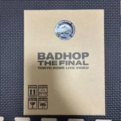 BAD HOP THE FINAL TOKYO DOME DVD