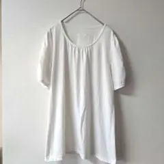 【FENICE】カットソー Tシャツ シャーリング