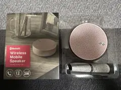 【箱付き】Owltech Bluetoothスピーカー ピンクのサムネイル