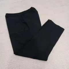 最終価格　アンクルパンツテーパード センタープレスブラック М