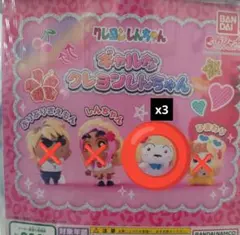 ギャルなクレヨンしんちゃん シロ 3個セット