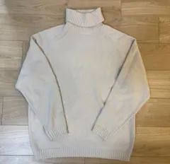 BEAUTY&YOUTH ウールカシミヤ タートルネック　Lサイズ