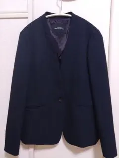 グリーンレーベル ノーカラージャケット