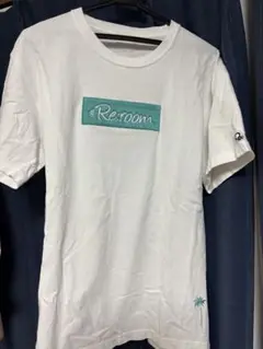 #Re:room 刺繍 ホワイト Tシャツ