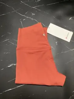 lululemon コーラルレッドヨガパンツ サイズ 4/XS