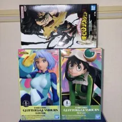 僕のヒーローアカデミア 緑谷出久 波動ねじれ 蛙吹梅雨 フィギュア