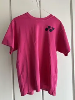 YONEX ゲームシャツ SS ピンク バックロゴ