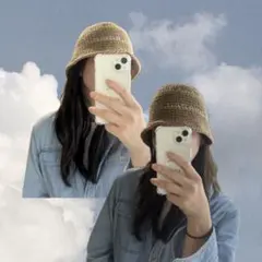 クロシェハット　クラッシャーハット　ビーニー　バケハ　バケットハット