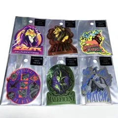 新品　ディズニー　ヴィランズ　耐性ステッカー　スカー　ハデス　マレフィセント