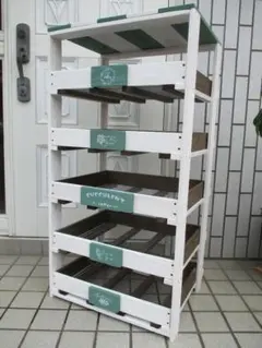 NO102 三角屋根の植物棚 5段（A棚、B棚セット販売） - メルカリ