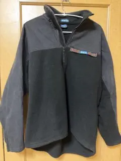 KAVU フリースジャケット ハーフジップ ブラック L