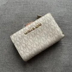 【傷みあり】MICHAEL KORS 二つ折り財布 マイケルコース