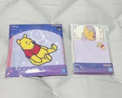 一番くじ くまのプーさん Colorful Dreamsタオルポーチ＆メモ帳
