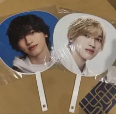 なにわ男子 道枝駿佑 ジャンボうちわ 2個セット