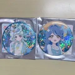 名探偵プリキュア ホログラム缶バッジ第2弾 くれあ＆キュアエクレール セット