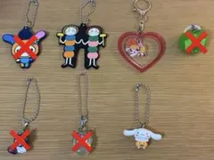 でこぼこ うさはな パワパフ デュオリンゴ クロミ シナモン キーホルダー