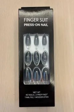 FINGER SUIT PRESS-ON NAIL 40本セット