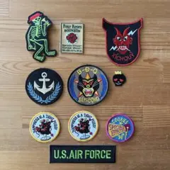 刺繍パッチセット 多様なデザイン