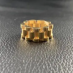 時計ベルトコマモチーフ チェーンリング メンズ・アクセサリー 【13号 