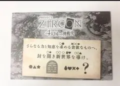 TGS 2025 PROJECT ZIRCON 謎解きフライヤー