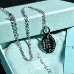 ティファニー　オーバルタグ　ネックレス　ペンダント　Tiffany シルバーのサムネイル