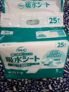 吸水シート サルバ スーパーワイド 60x90cm 25枚×8袋セットのサムネイル