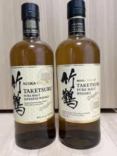 NIKKA 宮城峡 シングルモルトウイスキー 2本セット - メルカリ