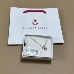 【タグ付き新品未使用】PRIVATE LABEL ネックレス パール リボンのサムネイル