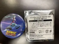 初音ミク 東京ゲームショウ　TGS ソニックレーシングクロスワールド　缶バッジ