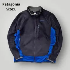 希少カラーサイズ！00s パタゴニア R2 フリースジャケット ツートーン L