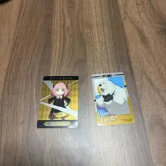 SPY×FAMILY アーニャ ボンド カード 2枚セット
