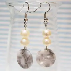 ハンドメイドピアス No.7