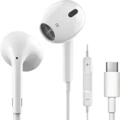 新品 未使用 Type-C イヤホン iPhone対応 有線HiFi