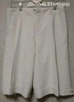 リネンハーフパンツ  ジャーナルスタンダード