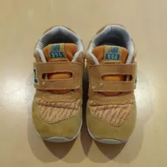 new balance キッズスニーカー オレンジ 16.5㎝