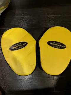 BODYMAKER パンチングミット イエロー ブラック