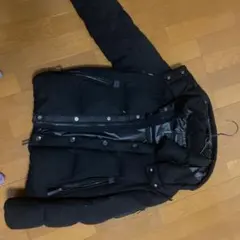 ダウンジャケット ナノユニバース 西川ダウン　ウールG2 ブラック