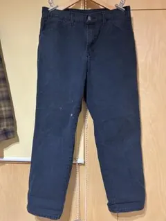 ディッキーズ ペインターパンツ 黒 ブラック フェード W32