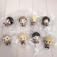 一番くじ進撃の巨人 G賞ちょこのっこフィギュア全8種コンプセット