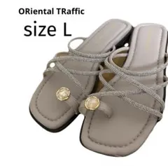 ORiental TRaffic サンダル Lサイズ グレー