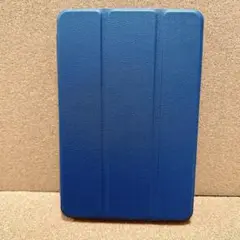 Amazon Fire 7 2022 専用ケース 三つ折スタンド 薄型 ネイビー