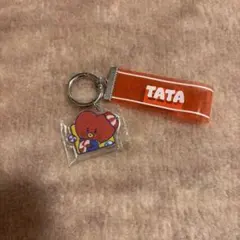 BT21 TATA アクリルキーホルダー サングラスデザイン - メルカリ BT21 TATA サングラス型 アクリルキーホルダー