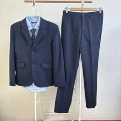 ⭐️タイムセール⭐️GLAZOS ネイビー スーツ・ブレザー 160サイズ