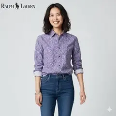 Ralph Rauren DENIM & SUPPLY 紫花柄長袖シャツのサムネイル