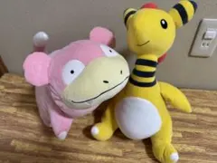 しゅう様　ポケットモンスター めちゃもふぐっとぬいぐるみ デンリュウ　ヤドン