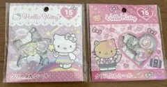 サンリオ ハローキティ クリスタルシール おはじきシール 日焼ギャルファンタジー